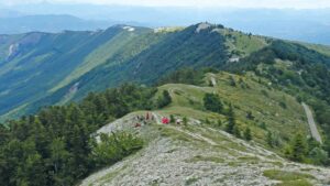 crête de la montagne de Lure