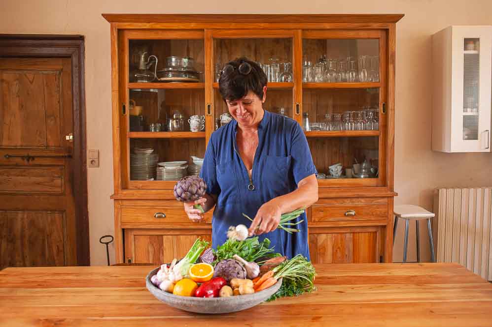 préparation du bouillon et des jus