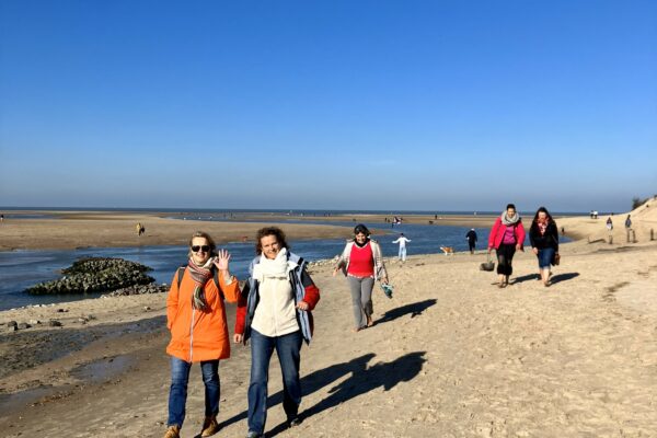 Balade du littoral - La voie du jeûne - Séjour de Jeûne et randonnée - Belgique - Mer du Nord